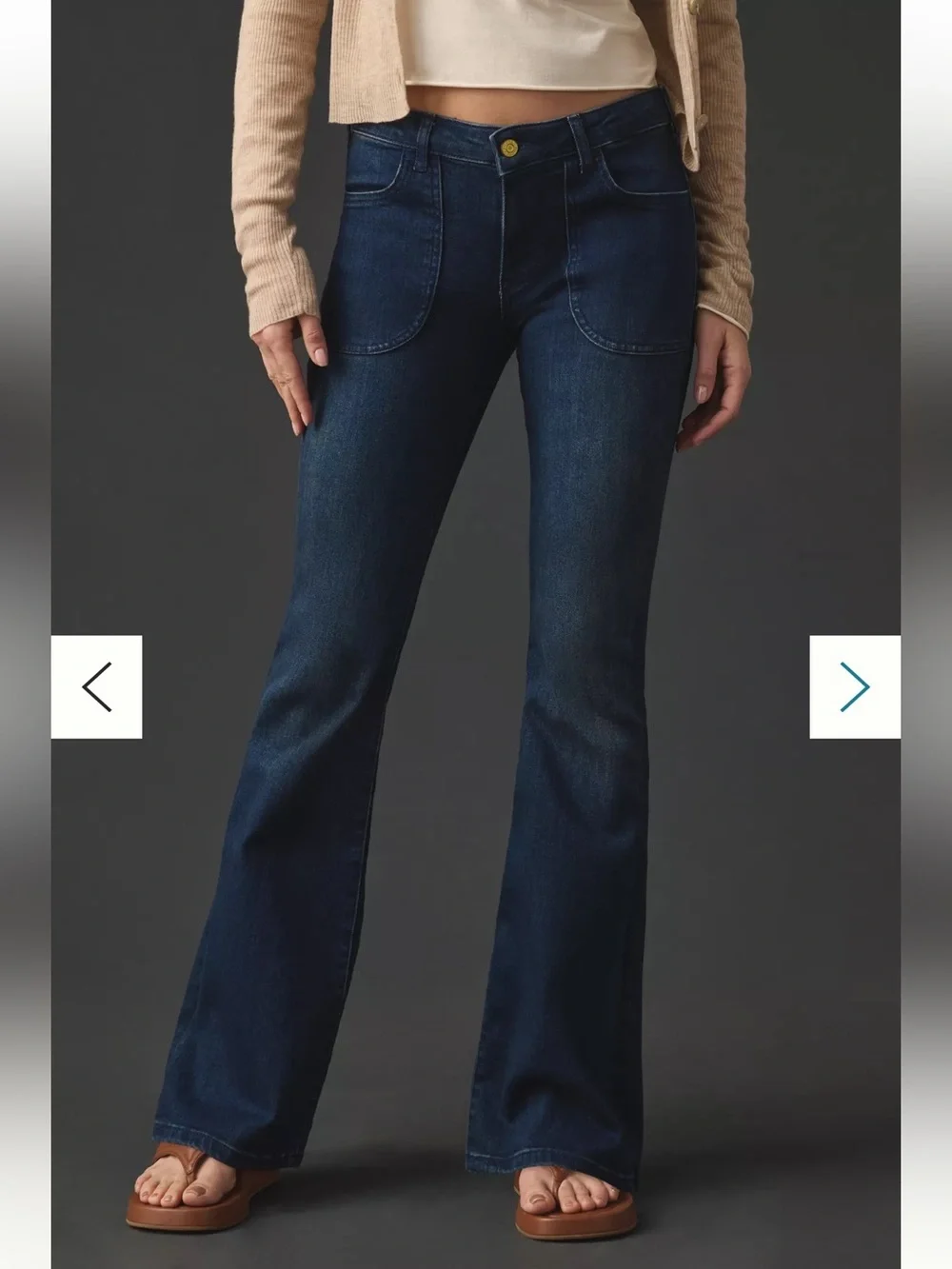 Anthropologie Pilcro The Icon Low Rise Flare Jeans